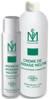 Crème de Massage Neutre Premium Extrême Longue Glisse