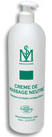 Crème de Massage Neutre Premium Extrême Longue Glisse