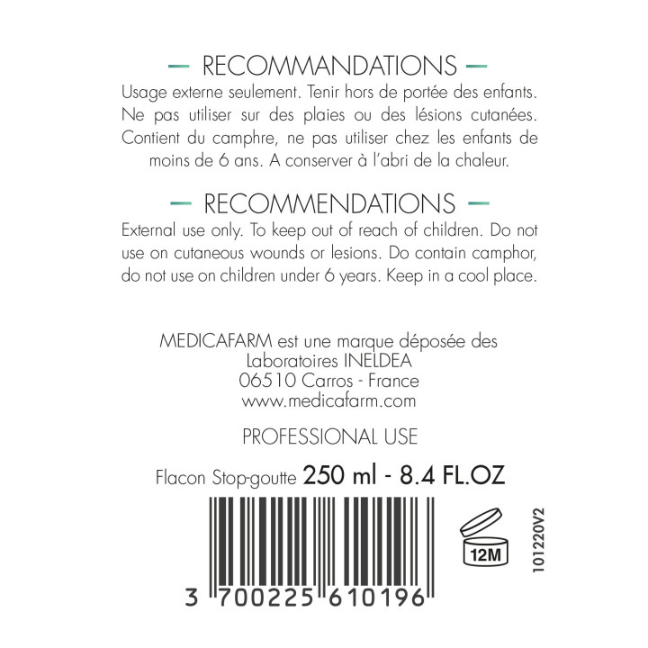 HUILE DE SOIN OLEO-K MEDICAFARM